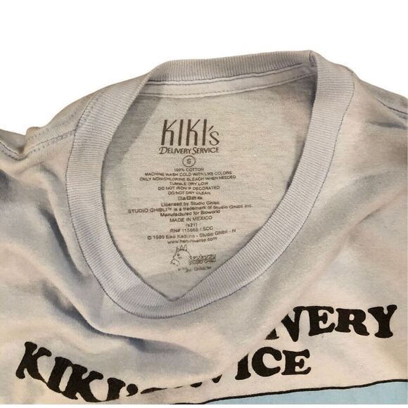 VNT Kiko’s Delivery Service Japanese T Shirt 1989 Unisex Koriko Studio Ghibli - Picture 4 of 11
